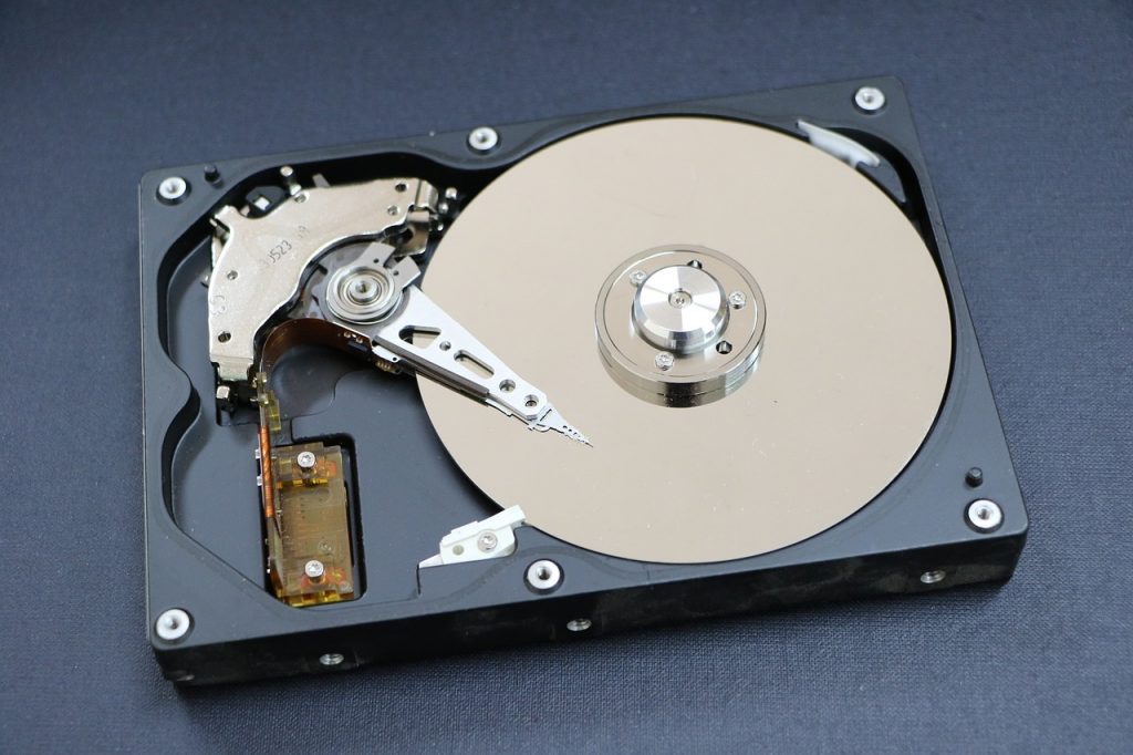hard disk, hard disk drive, secondary memory-1071670.jpg