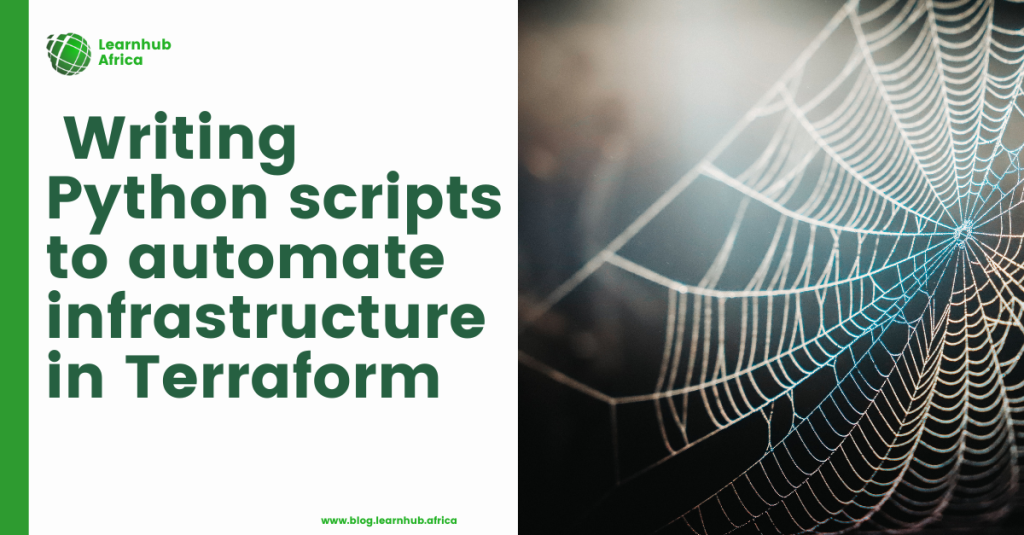 Writing Python scripts to automate infrastructure in Terraform